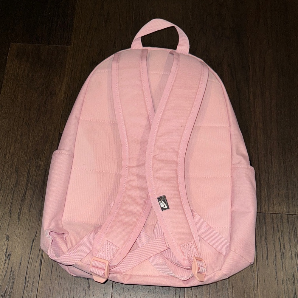 Nike Blush Pink Backpack with White Logo - Picture 2 of 4